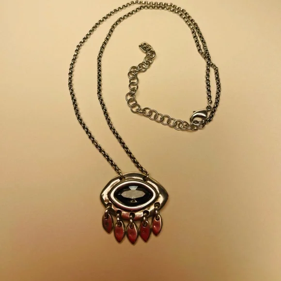 UNOde50 EVIL EYE SWAROVSKI CRYSTAL NECKLACE - Picture 2 of 2